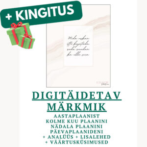 Digimärkmik - Süsteemselt aastaplaanist päevaplaanini + KINGITUS!