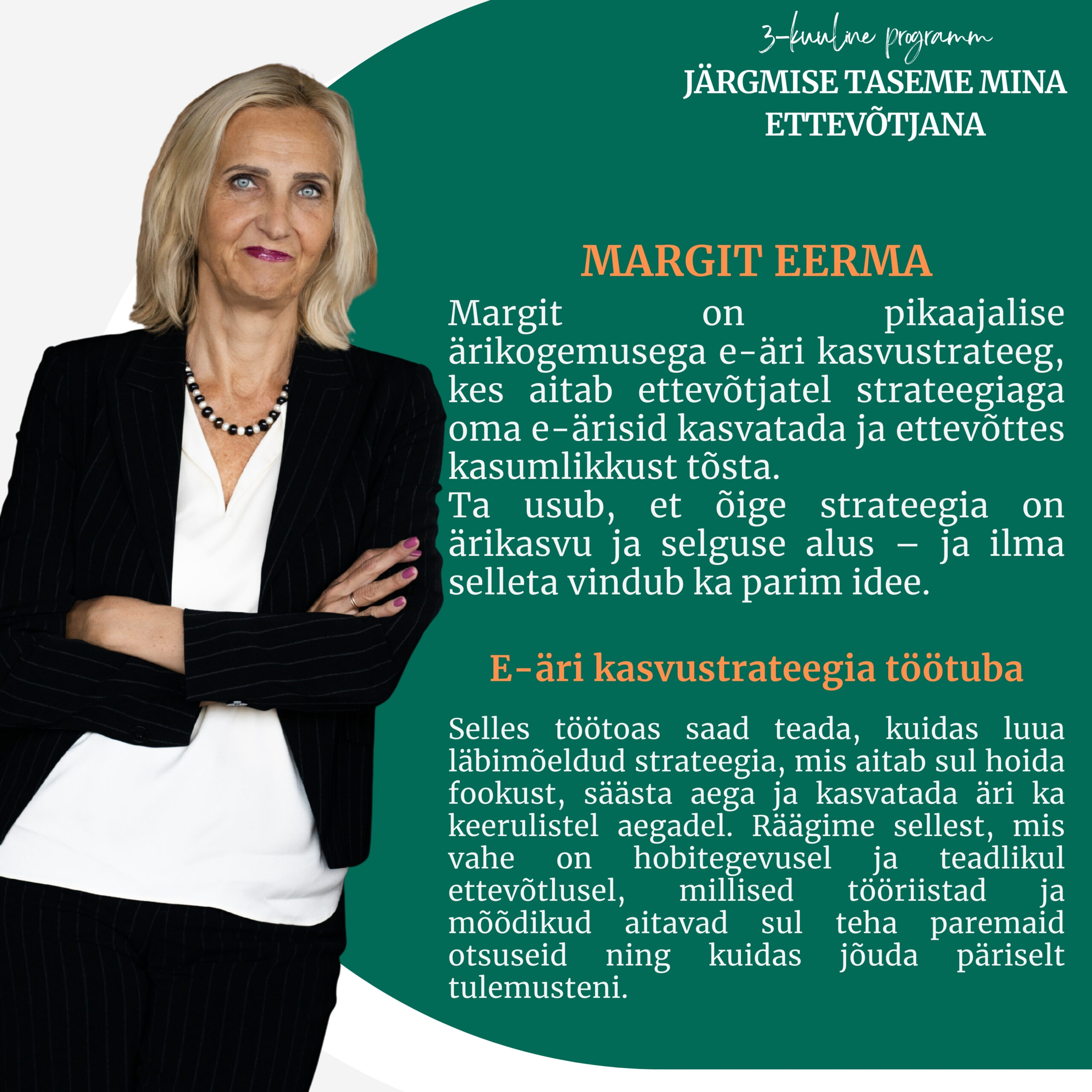 Coachingu ja mentorlusega grupiprogramm "Järgmise taseme mina ettevõtjana" alustab 16.02.2026 - Image 7