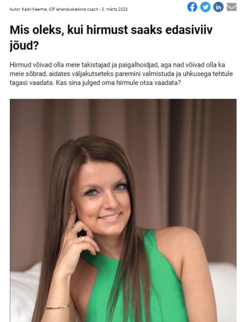 artikkel hirmudest äripäevas Artikkel hirmudest Äripäeva teemaveebis