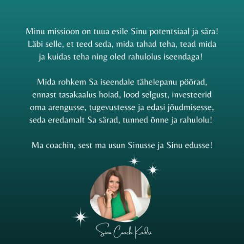 tagasisided RUUT tagasiside enesearengu coach Kadrile